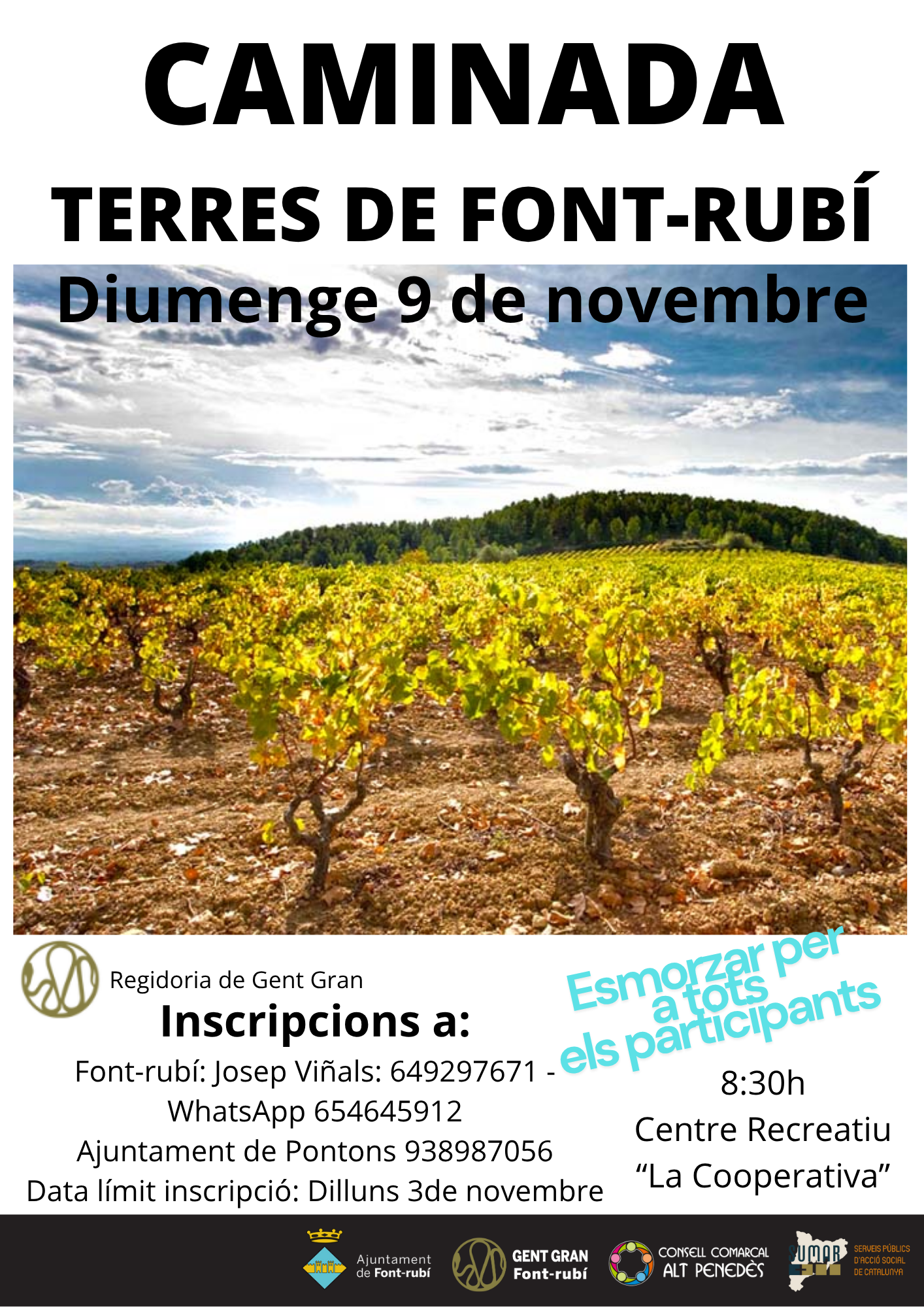 Caminada Terres de Font-rubí