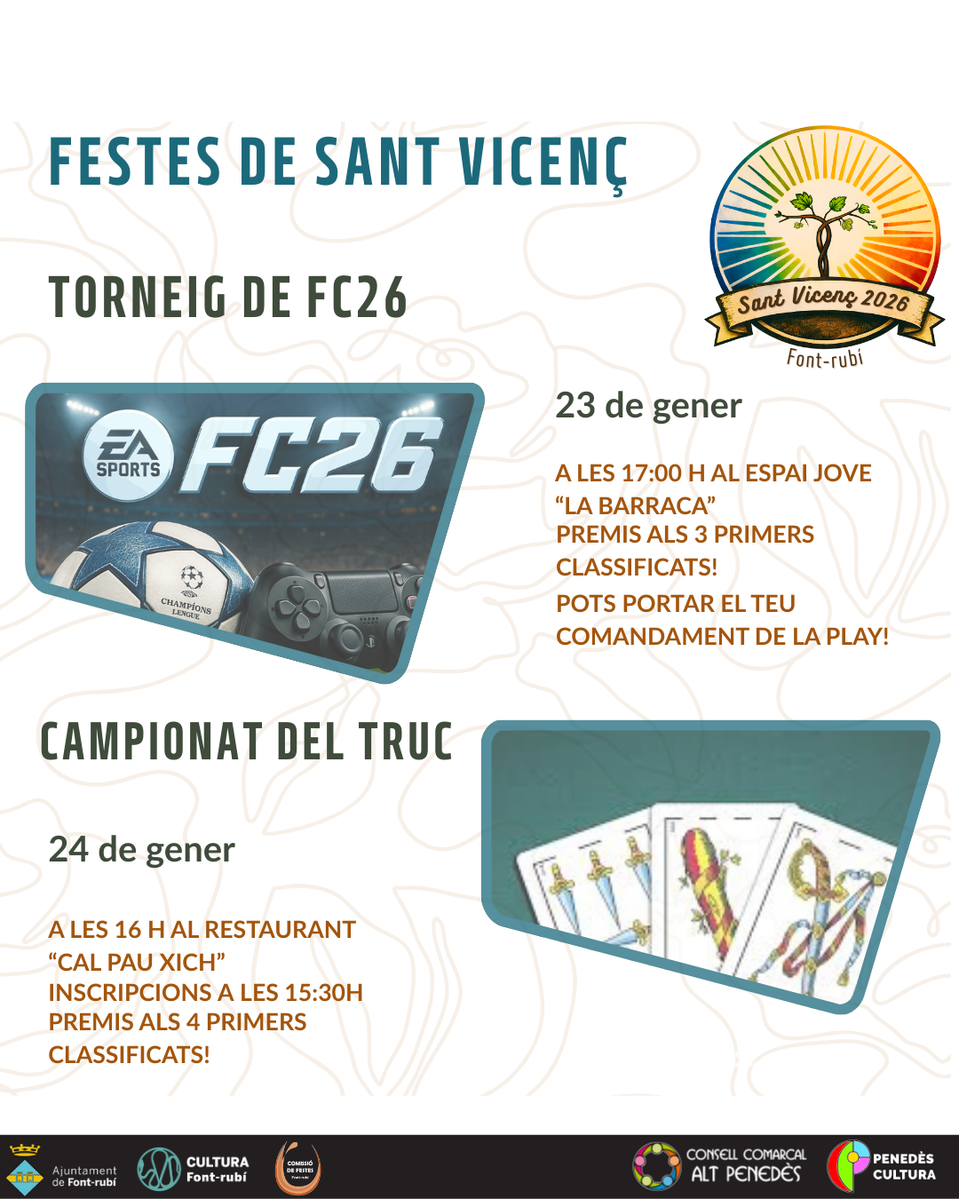 Festes de Sant Vicen&ccedil; - 23 i 24 de gener