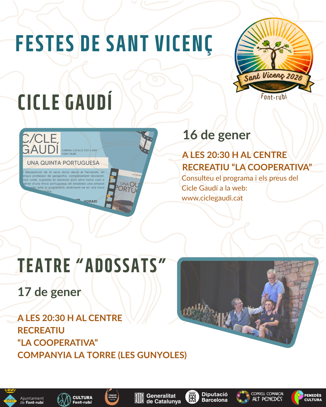 Festes de Sant Vicen&ccedil; - 16 i 17 de gener