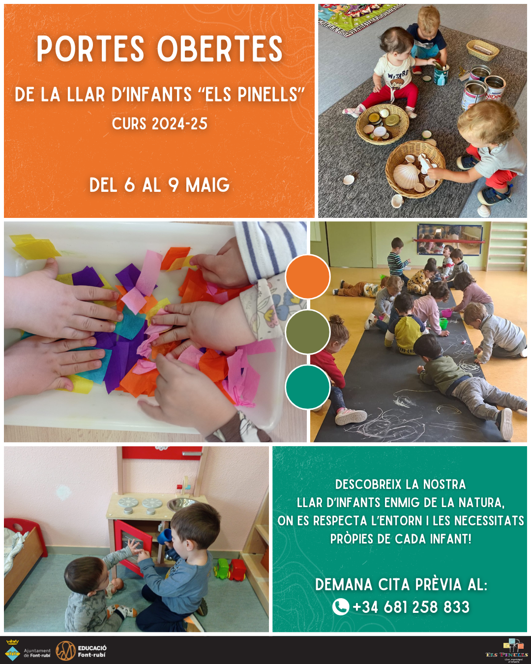 Jornada de portes obertes a la llar d'infants 