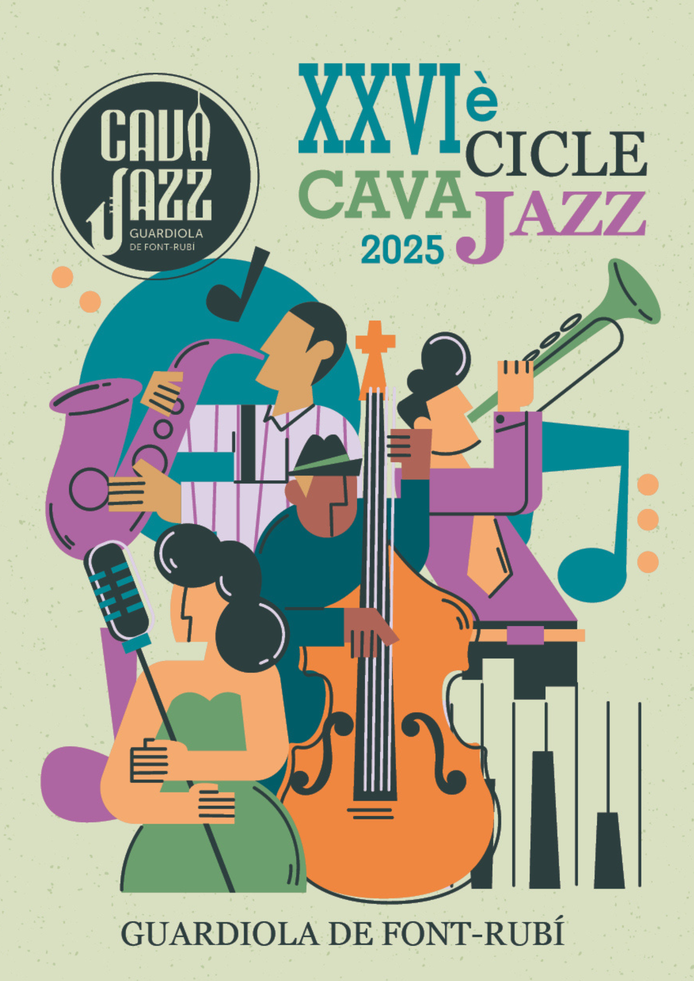 XXVIè Cicle Cava Jazz a Guardiola de Font-rubí!