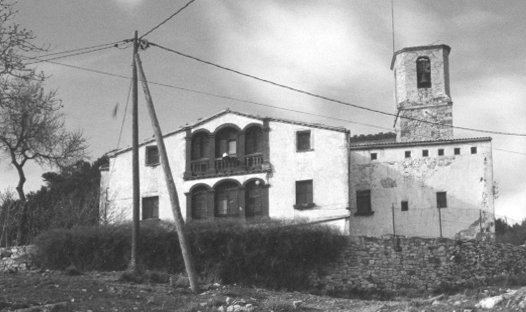 Fotografia antiga esglÃ©sia de Sant Pere i Sant Feliu